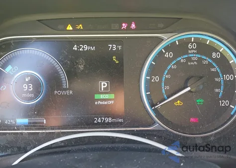 2023 Nissan Leaf Sv Plus 60 Kwh из США, поврежденный, VIN 1N4CZ1CV6PC558739